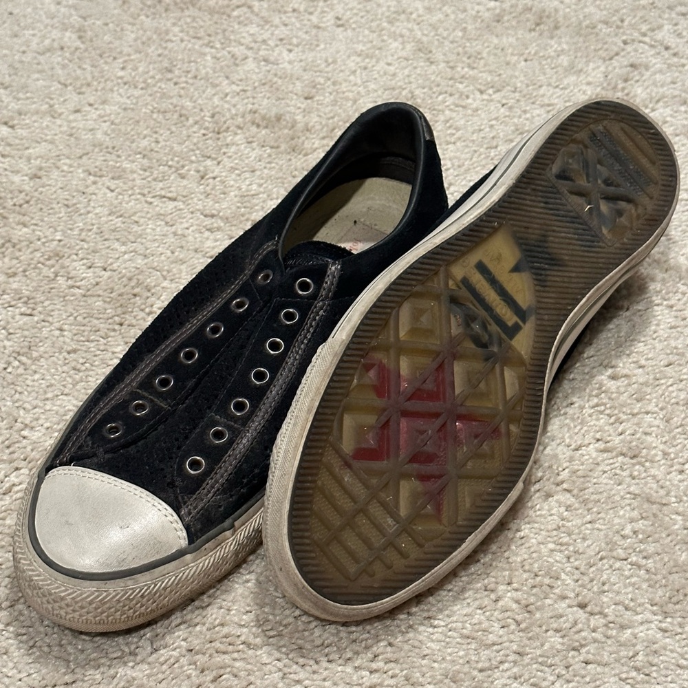 Converse x John Varvatos black low top mens
